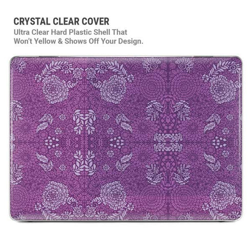 Radiant Orchid Floral MacBook Air 15in (2023-2025) Case plus Skin